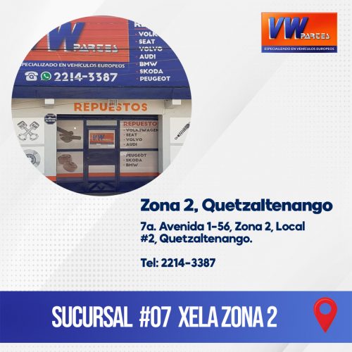 sucursal xela zona 2