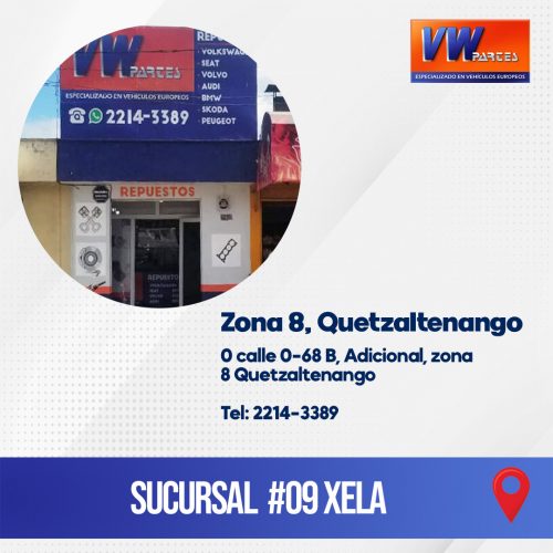 sucursal xela zona 8