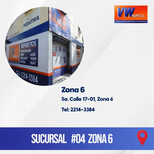 sucursal zona 6