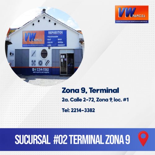 sucursales terminal zona 9